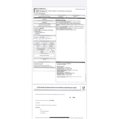 Ensemble tracteur Volvo fm 440 euro 4 avec...
