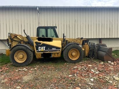 Télescopique Caterpillar th63 année 2001...