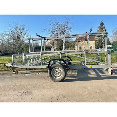 Remorque sorin porte échafaudage année 2014....