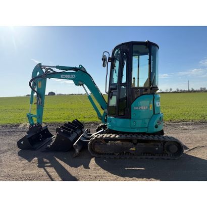 Mini pelle kobelco sk25 sr-6e année 2021...