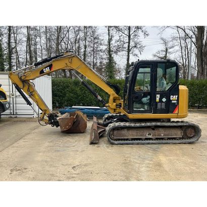 Pelle 308e2cr Caterpillar année 2013 12203...