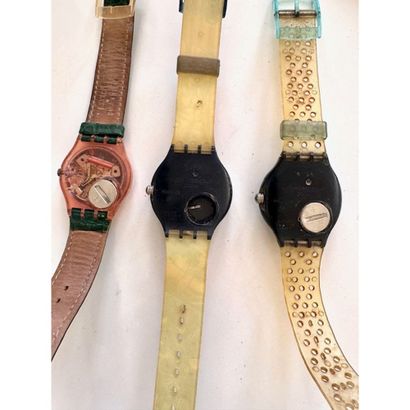 SWATCH. GP 108 watch, SCUBA TOVARISH watch...
