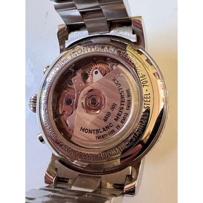 MONTBLANC. 2006. Steel Chronograph watch....