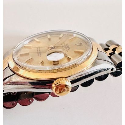 ROLEX. Steel and gold Oyster Perpetual Datejust...