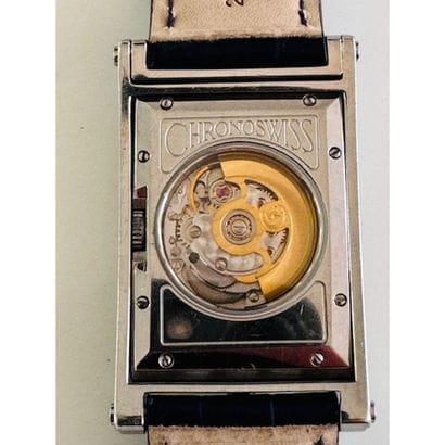 CHRONOSWISS Cabrio 1995. Rectangular steel...