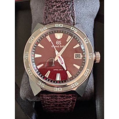 GRAND SEIKO 2020. Polished titanium Spring...