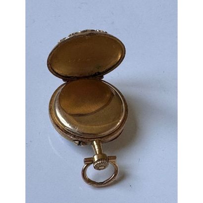 Châtelaine WATCH in yellow gold 750°/°° with...