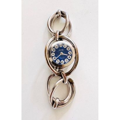 ROYCE. Jewelry watch in silver-plated metal....