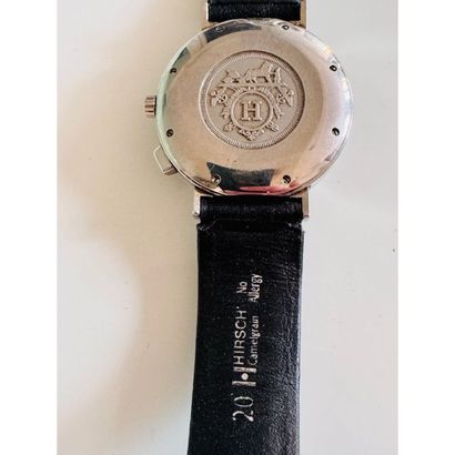 HERMES Paris. Steel 3-counter 