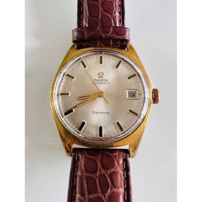 OMEGA Genève automatic. Vintage 1968. Gold-plated...