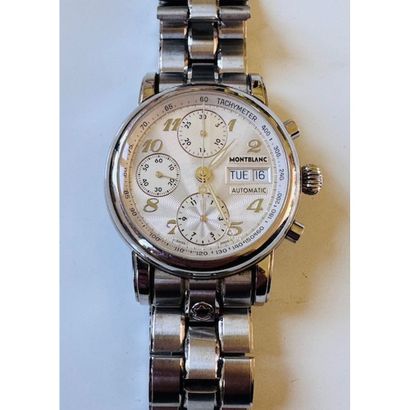 MONTBLANC. 2006. Steel Chronograph watch....