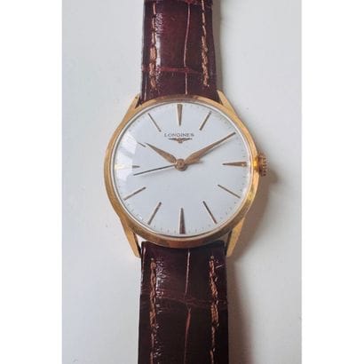 LONGINES Vintage. Watch in yellow gold 750°/°°....