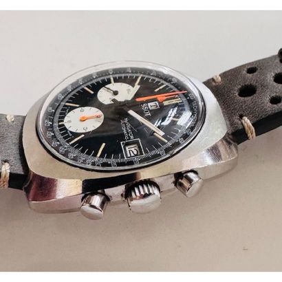 TISSOT. 1974. Brushed steel Navigator automatic...