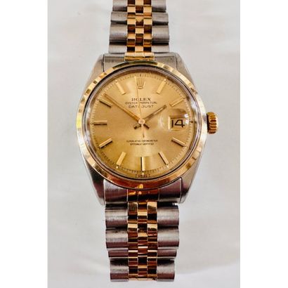 ROLEX. Steel and gold Oyster Perpetual Datejust...