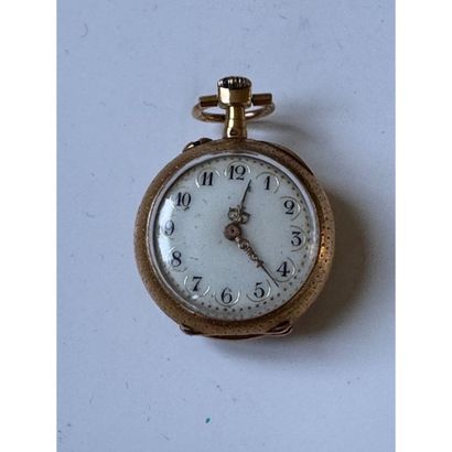 Châtelaine WATCH in yellow gold 750°/°° with...