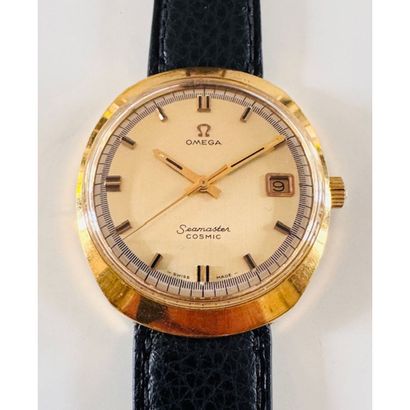 OMEGA. SeaMaster Cosmic. 1971. Gold-plated...