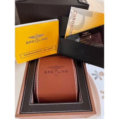 BREITLING 2018. Polished steel chronograph...