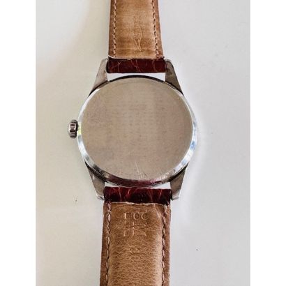 OMEGA. Vintage Classique 1956. Steel watch....