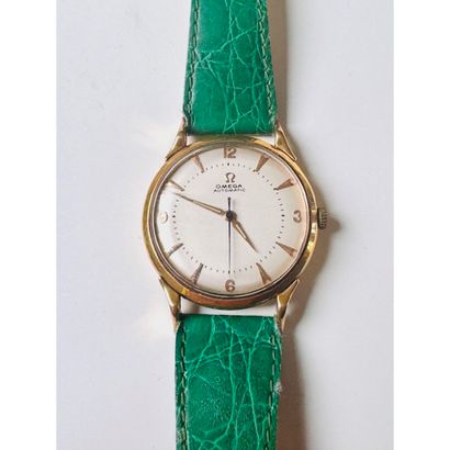 OMEGA Vintage. Watch in yellow gold 750°/°°...