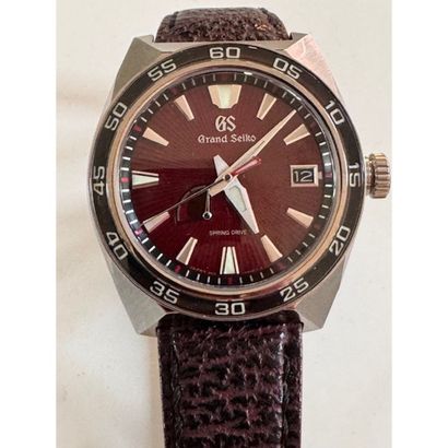 GRAND SEIKO 2020. Polished titanium Spring...