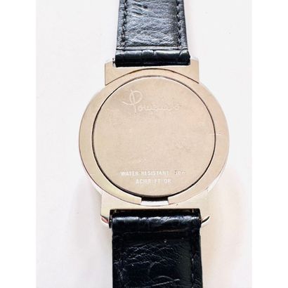 POMELLATO. Steel and gold watch. Round two-tone...