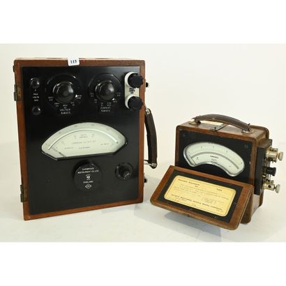 LOT including 1 WATTMETER/AMPEREMETER/VOLTMETER...