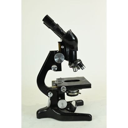 BINOCULAR MICROSCOPE Bactil No. 139588, 4...