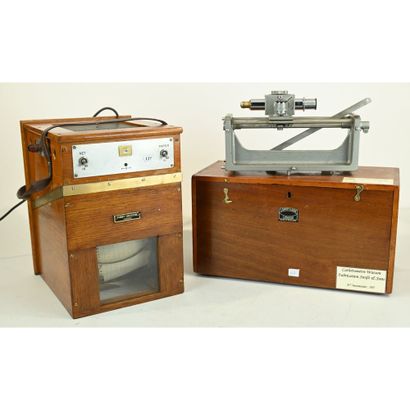 LOT including 1 VOLTMETRE D'ENREGISTREMENT...