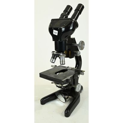 BINOCULAR MICROSCOPE Bactil No. 139588, 4...