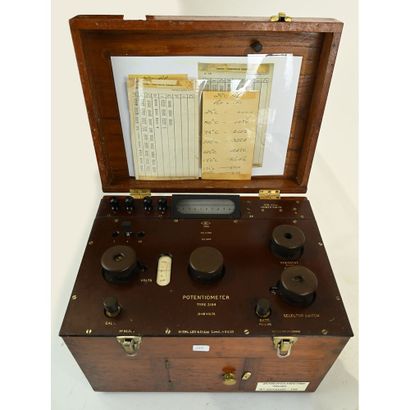 LOT including 1 GALVANOMETER Brand H. TINSLEY...