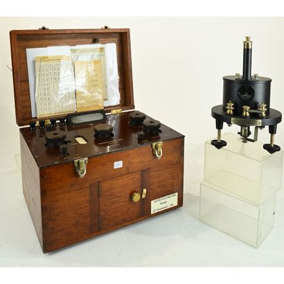 LOT including 1 GALVANOMETER Brand H. TINSLEY...