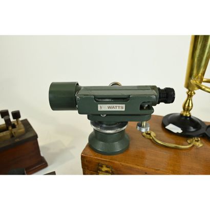 LOT including 1 WATTS TOPOGRAPHIC LEVEL in...