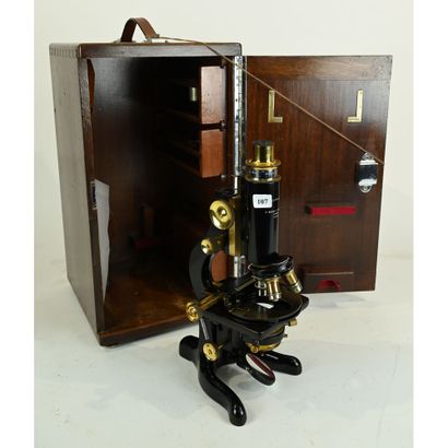 WATSON MICROSCOPE Service No. 4343, with...