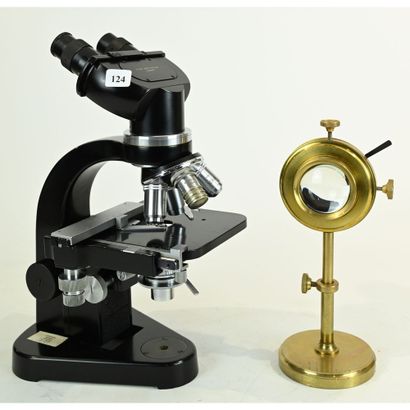 LOT including 1 ILLUMINATOR FOR MICROSCOPE...