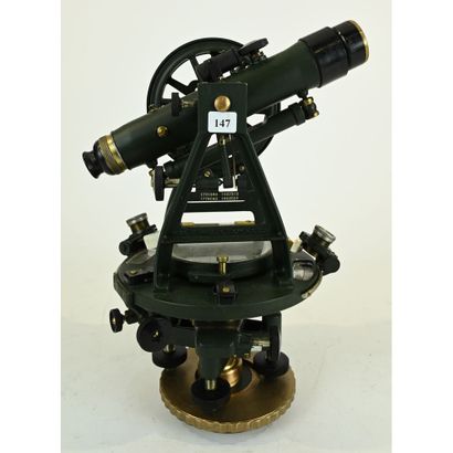 THEODOLITE Ets GURLEY N° 43807Øbase: 15 cm...