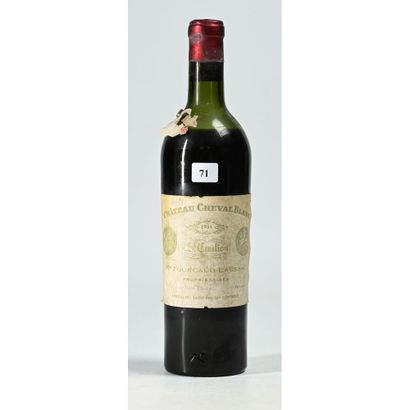 1 Btle Château CHEVAL BLANC, 1951. (Niveau...