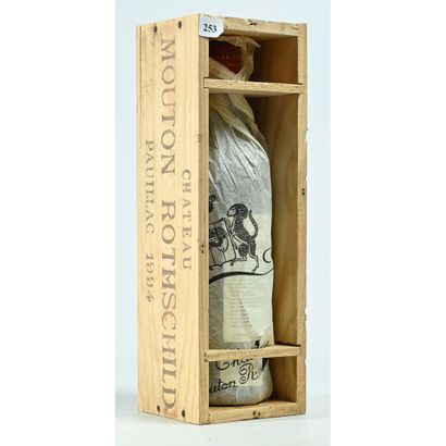 1 Btle CBO Château MOUTON ROTHSCHILD, 19...