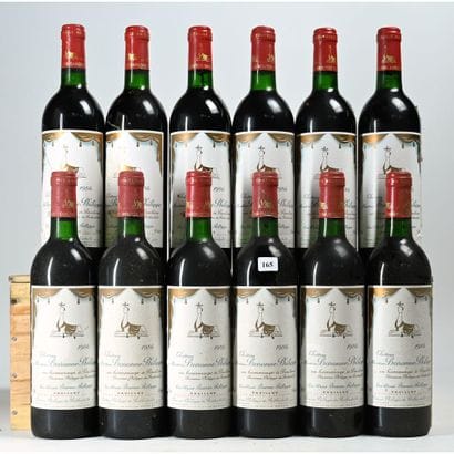 12 Btles CBO Château MOUTON BARONNE PHLIPPE...