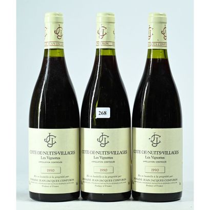 3 Btles COTE DE NUITS-VILLAGES, Cuvée «Les...