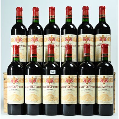 12 Btles Château LA VIEILLE CURE, Fronsac,...