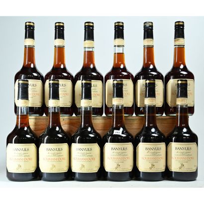12 Btles de BANYULS, Roumani doré, Cellier...