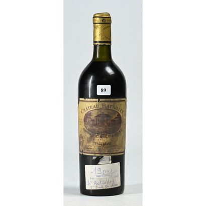 1 Exceptionnelle Btle Château BATAILLEY,...