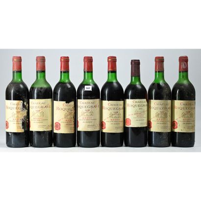 8 Btles Château ROQUEGRAVE, Cru Bourgeois,...