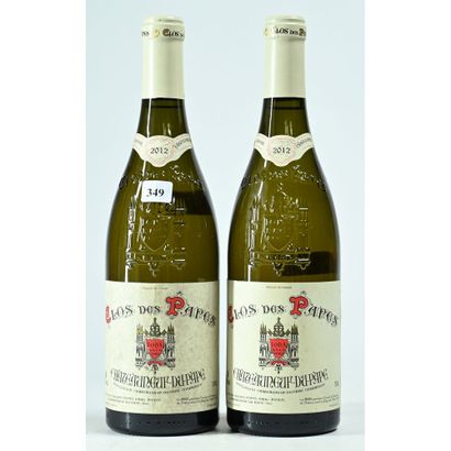 2 Btles CHATEAUNEUF-DU-PAPE, Blanc, «Clos...