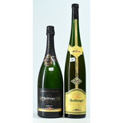 LOT including 1 Magnum (1.5l) Vendanges tardives...