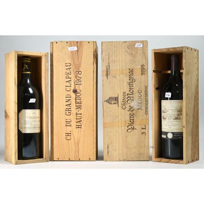 LOT of 4 Magnums (1.5l) including 1 Château...