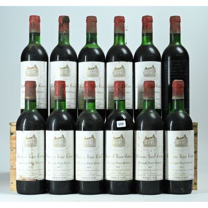12 Btles Château TOUR CALON, Montagne Saint-Emilion,...
