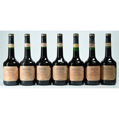 7 Btles de BANYULS, GC, Terre rocheuse, Cellier...