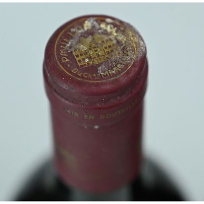 6 Btles PAVILLON ROUGE du Château Margaux,...