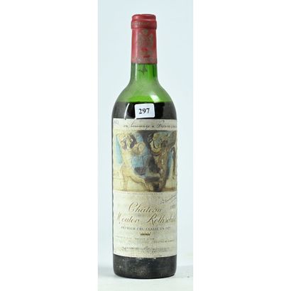 1 Btle Château MOUTON ROTHSCHILD, 1er GCC,...
